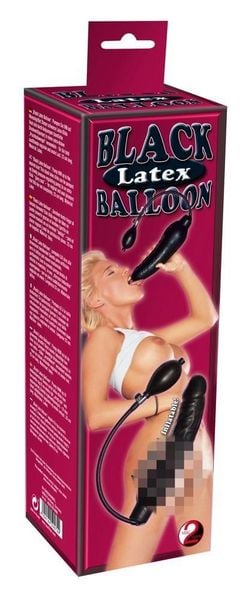 Inflatable Latex Dildo zdjęcie 1