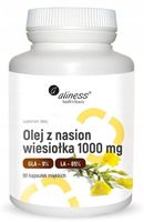 Olej z nasion wiesiołka 1000mg Aliness 90 kap GLA
