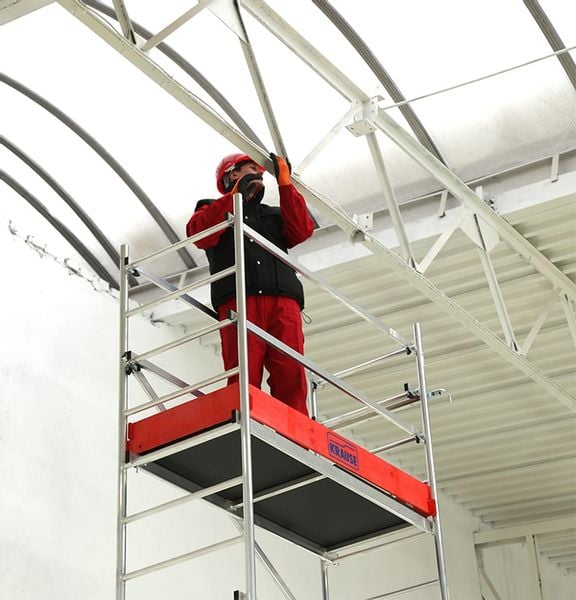 Rusztowanie aluminiowe ClimTec firmy KRAUSE - wysokość robocza 3m zdjęcie 7