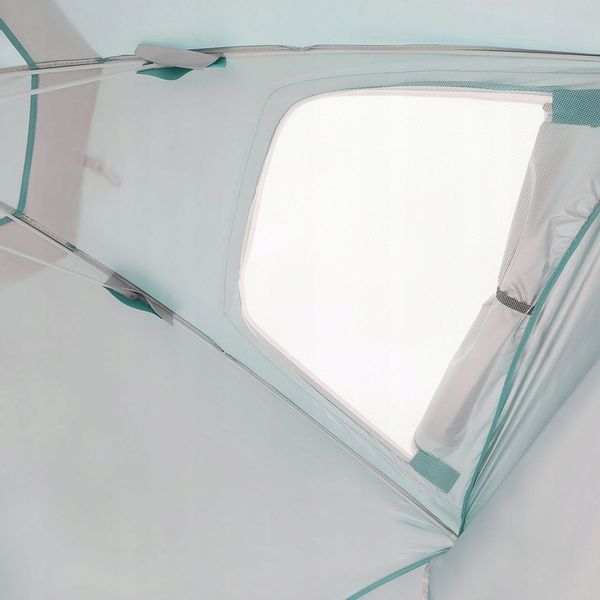 Duży parasol plażowy 2w1 namiot parawan ogrodowy składany w pokrowcu zdjęcie 15