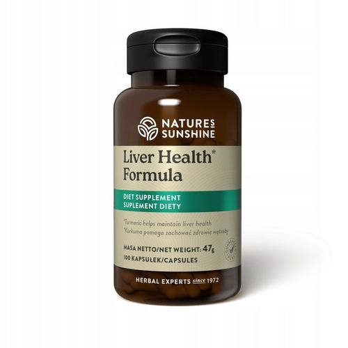 Nature's Sunshine Liver health formula 100 kaps. NSP na Arena.pl