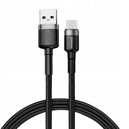 Feegar Kabel Usb-A Micro Usb Qc 3.0 Nylonowy 2.4A na Arena.pl