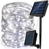 LAMPKI CHOINKOWE SOLARNE OGRODOWE DRUCIKI GIRLANDA ŁAŃCUCH 200LED