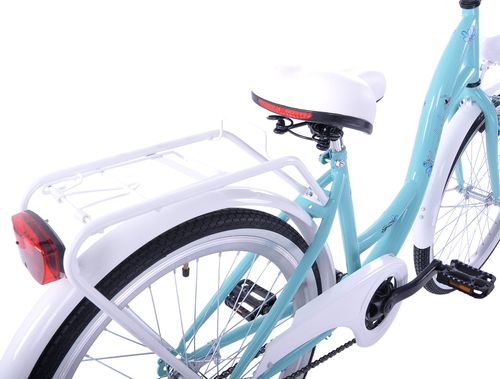 Rower Kozbike Junior 24 morsko-biały 3 biegi na Arena.pl