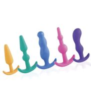 Zestaw pięciu plugów analnych