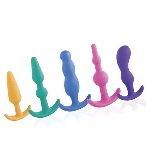 Zestaw pięciu plugów analnych zdjęcie 1