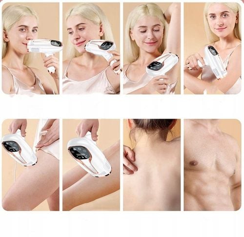 DEPILATOR LASEROWY IPL DO WŁOSÓW CIAŁA BIKINI NÓG DEPILACJA BEZBOLESNY na Arena.pl