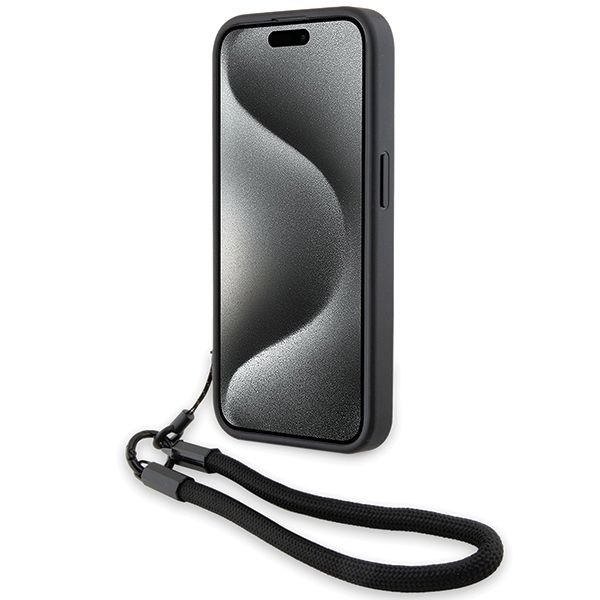 Etui BMW do iPhone 15 Pro 6,1"", Czarny zdjęcie 4