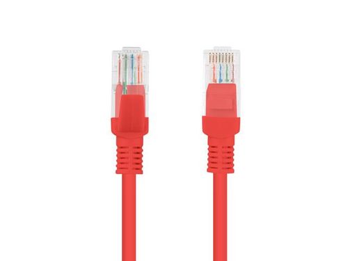 Patchcord Lanberg UTP kat.5e 3m czerwony na Arena.pl