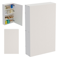 SZAFKA ŁAZIENKOWA WISZĄCA BIAŁA PÓŁKA SŁUPEK ŚCIENNA LOFT NOWOCZESNA 80CM