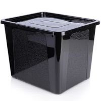 Pojemnik do Przechowywania Plastikowy Duży Pudełko Box Zabawki 30L Pokrywka