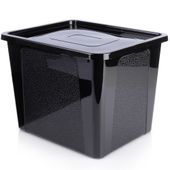 Pojemnik do Przechowywania Plastikowy Duży Pudełko Box Zabawki 30L Pokrywka