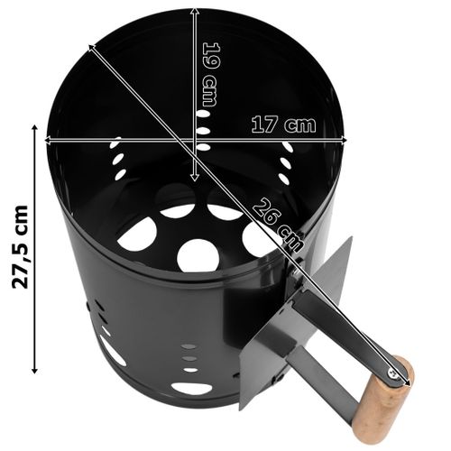 Komin do rozpalania grilla KORTEN na Arena.pl