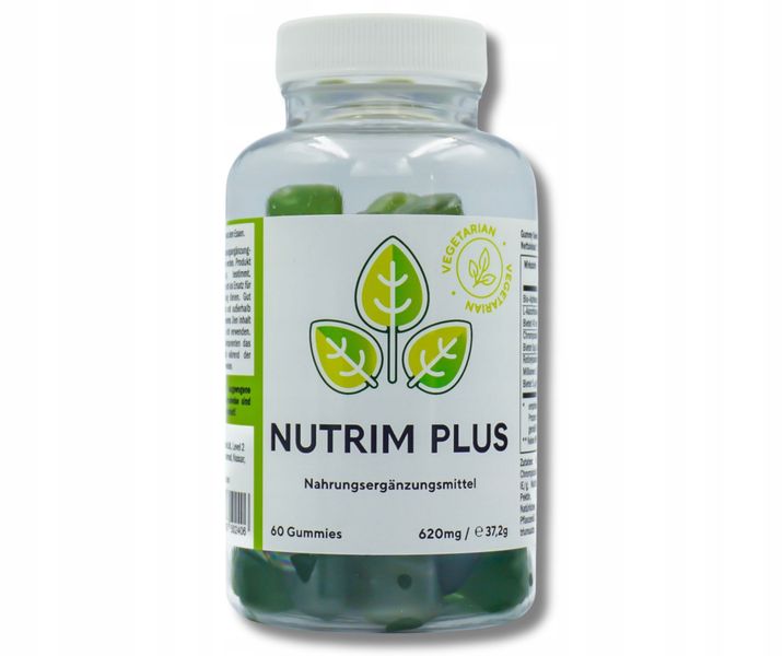 Żelki Nutrim Plus | Nutrim plus żelki 60 sztuk zdjęcie 1