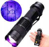 Tester Latarka Uv Detektor Led Dioda Bursztyn Mocz