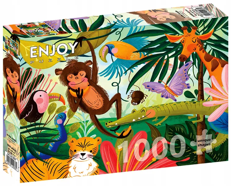 Puzzle ENJOY 1000 elementów W dżungli 02036 zdjęcie 2