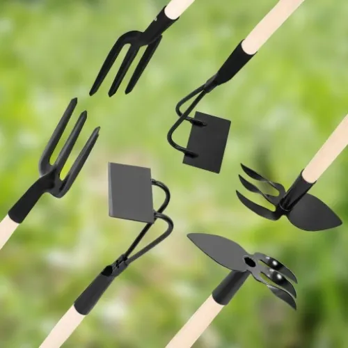 ZESTAW MINI NARZĘDZI OGRODNICZYCH 6SZT MOTYCZKA PAZURKI WIDEŁKI DO na Arena.pl