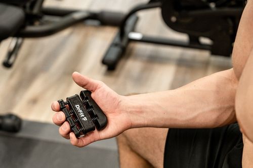 Ściskacz do Rąk Zestaw do Treningu Dłoni 5 Elementów Mocne Trwałe DrFit na Arena.pl