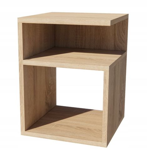 Szafka nocna szóstka,stolik bez szuflad,dąb sonoma na Arena.pl