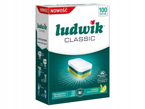 Tabletki do zmywarek LUDWIK Classic 100 szt. na Arena.pl