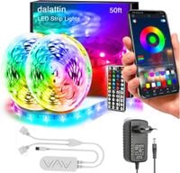 Taśma LED 20M RGB 5050 LEDY PILOT APLIKACJA ZESTAW