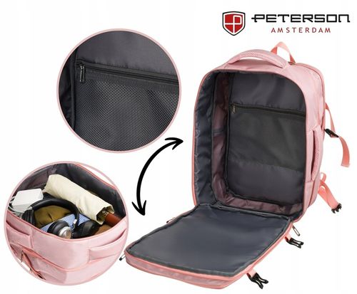 Plecak do samolotu Wizzair 40x30x20 torba bagaż podręczny podróżny pojemny na Arena.pl