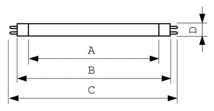 Świetlówka BL T8 F 15W do lamp owadobójczych 45cm zdjęcie 3