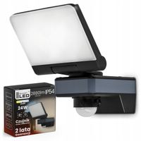 Kinkiet ogrodowy Smartled czarny zintegrowane źródło LED 24 W