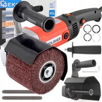 PRZYSTAWKA DO SZLIFIERKI na szlifierkę SATYNIARKA szlifowania TARCZA 125mm