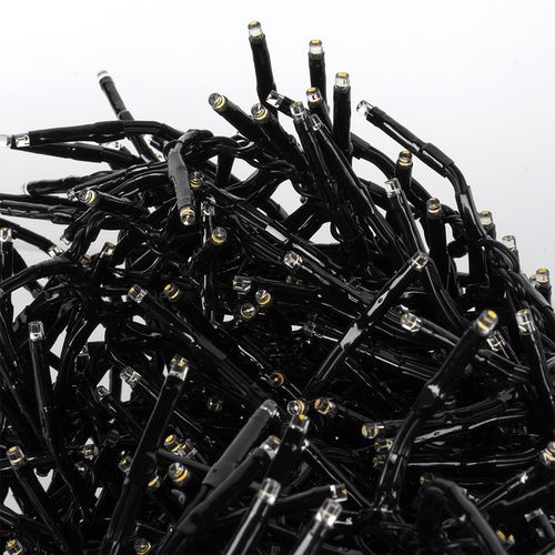 Lampki Choinkowe Świąteczne Wewnętrzne Zewnętrzne Białe Ciepłe 1512 LED 11m na Arena.pl