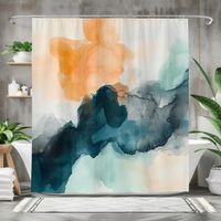 Zasłona prysznicowa tekstylna floraweg 180 x 200 cm