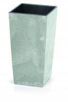 Doniczka do storczyków Effect Urbi DURS125E | Beton, Kształt Kwadratowy, Wymiary 12.6x12.6x20 cm, Kolor Beton, Prosperplast