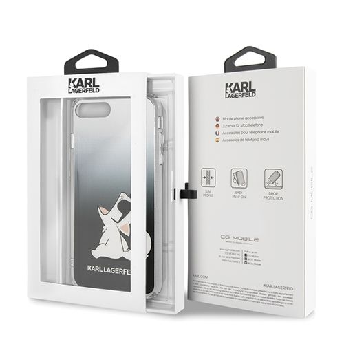 KARL LAGERFELD HARDCASE - iPhone 7/8 Plus - BLACK na Arena.pl