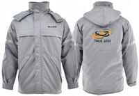 Kurtka długa Z TWOIM LOGO NAPISEM HAFTOWANYM odzież robocza firmowa 5 szt.