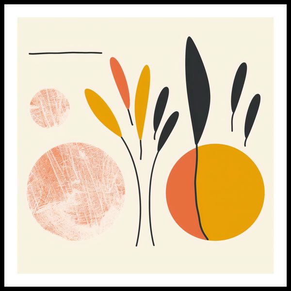 Plakat 90x90cm Słoneczne Refleksy zdjęcie 3