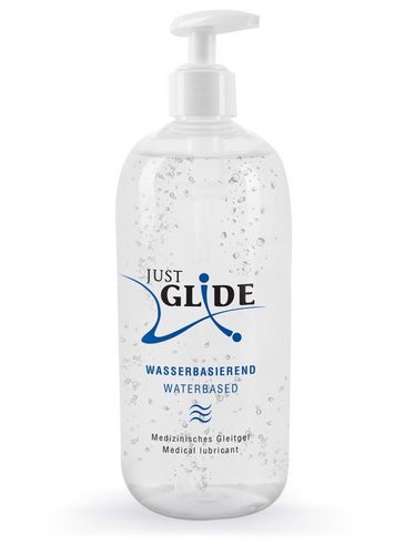 Żel Lubrykant Nawilżający Do Seksu Just Glide Water-Based 500 Ml na Arena.pl