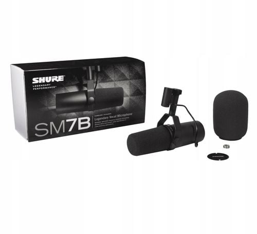 Mikrofon dynamiczny instrumentalny SHURE SM7B na Arena.pl