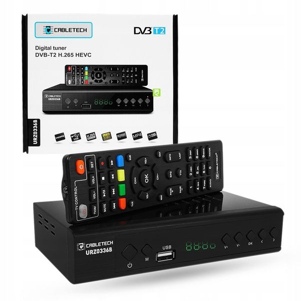 DEKODER TUNER TV NAZIEMNEJ HD DVB-T2 HEVC H.265 zdjęcie 14