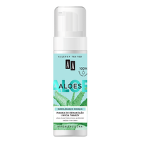 AA Aloes 100% Pianka do demakijażu i mycia twarzy