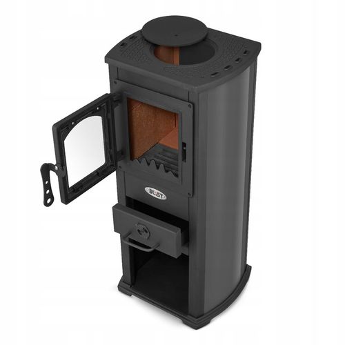 Piec żeliwny koza kominek BLIST EKONOMIK / BERNA LUX 8,5kW ANTRACYT na Arena.pl