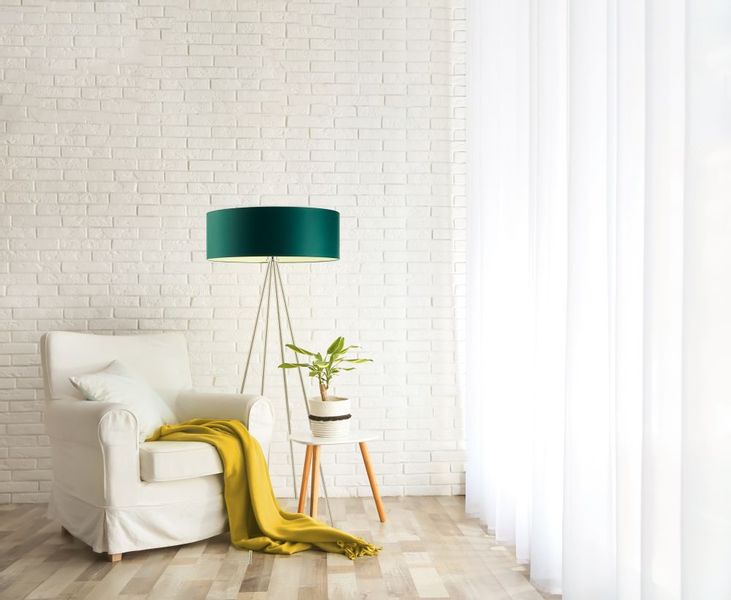 Lampa stojąca na 4 nogach do salonu w stylu industrialnym IBIZA zdjęcie 3