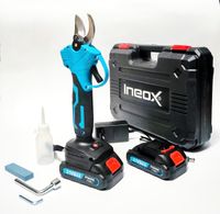 Sekator Akumulatorowy 25mm LCD 2x Akumulator 21V Wyświetlacz 2 Tryby Cięcia