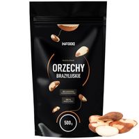 Orzechy Brazylijskie Naturalne Całe Wysoka Jakość 500g 500 g Duże HiFood