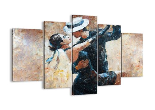Obraz Na Płótnie - Tancerze Tango - 150X100 Cm - Ea150X100-3773 na Arena.pl