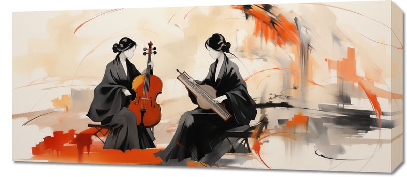 Obraz 90x40cm Harmonia Ciszy zdjęcie 1