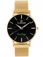 ZEGAREK DAMSKI G. ROSSI RALFIA +BOX +GRAWER złoty bransoletka klasyczny