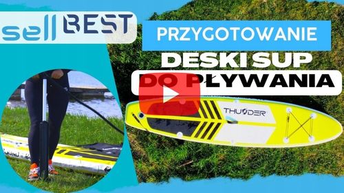 Deska do pływania STABILNA SUP paddle pompowana akcesoria 320CM plecak na Arena.pl