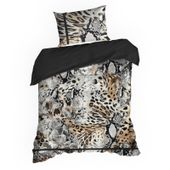 Pościel z makosatyny 140X200 70X80X1 Ewa Minge z motywami zwierzęcymi