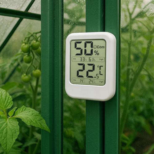 TERMOMETR LCD MINI STACJA POGODOWA POGODY HIGROMETR ZESTAW MAGNES na Arena.pl