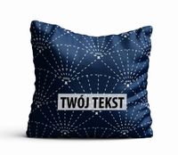 Poduszka Dekoracyjna GEOMETRYCZNA  z Twoim napisem G17